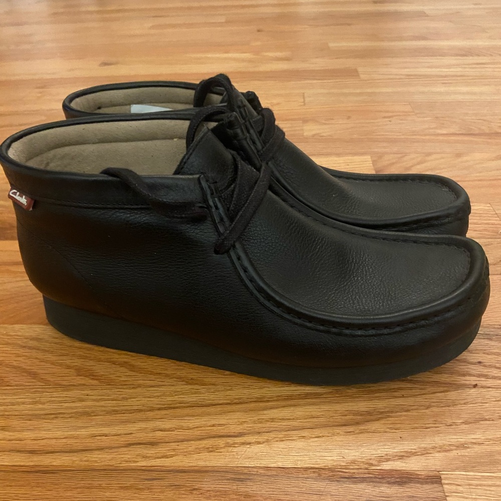 Clarks Men's Black Chukka Boots